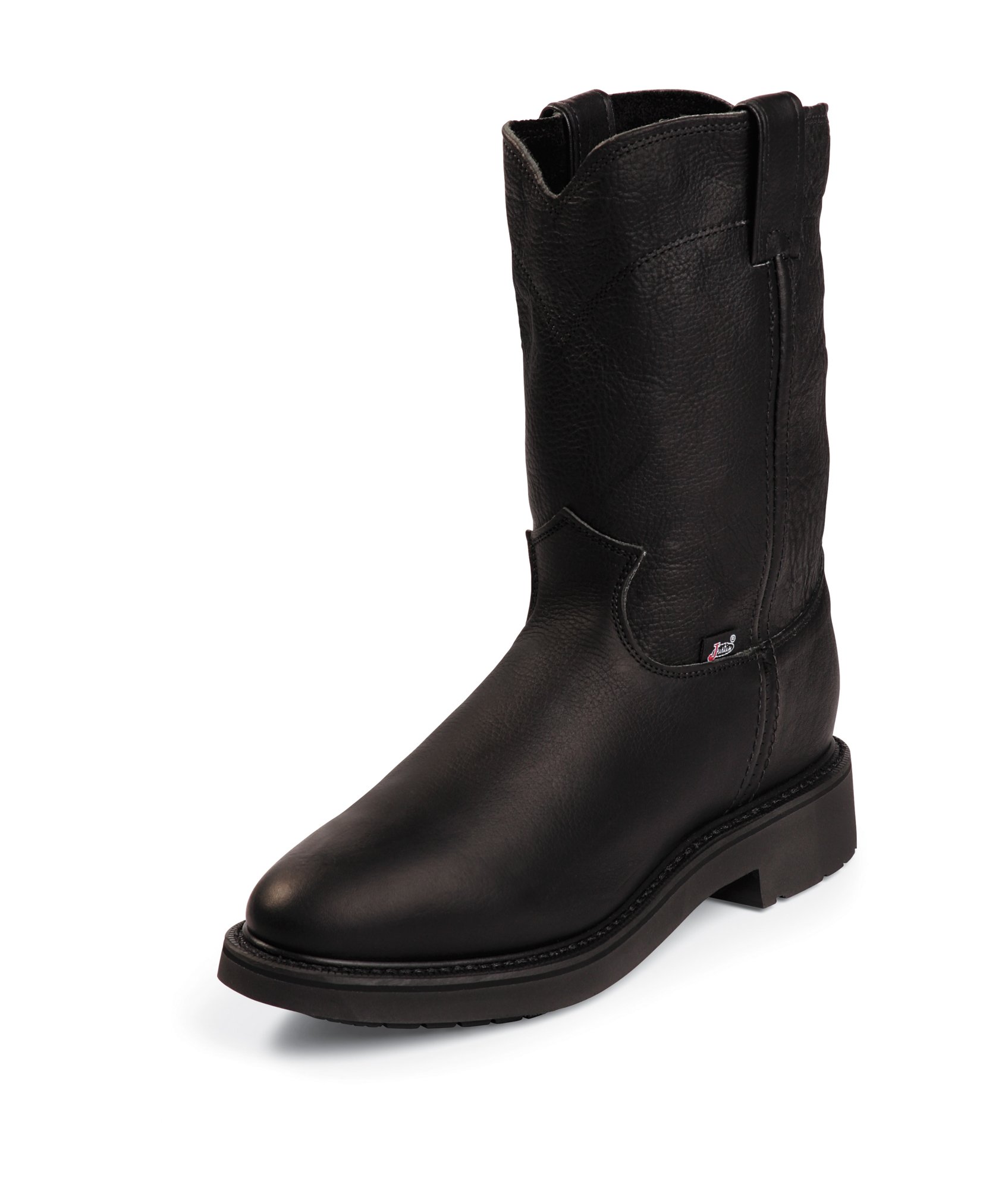 Justin Original Work BootsJustin Mens Dbl Cmfrt Rnd Black Work Boots 13EE