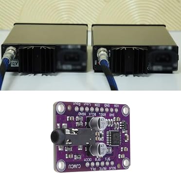 OTOTEC MCU-1334 UDA1334A Module Board I2S Stereo Decoder DAC Audio Media Player Decoder Interface Compatible with A/rduino 3.3V-5V
