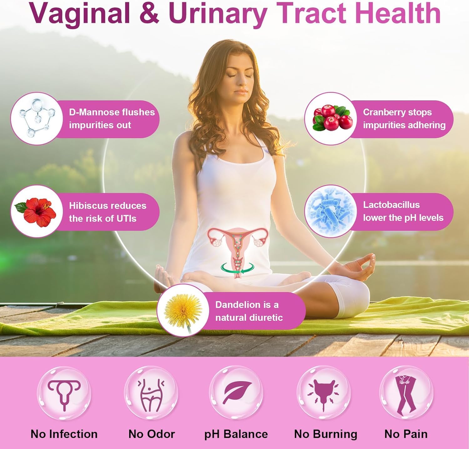 Probióticos para Mujeres con Enzimas Digestivas y Prebióticos