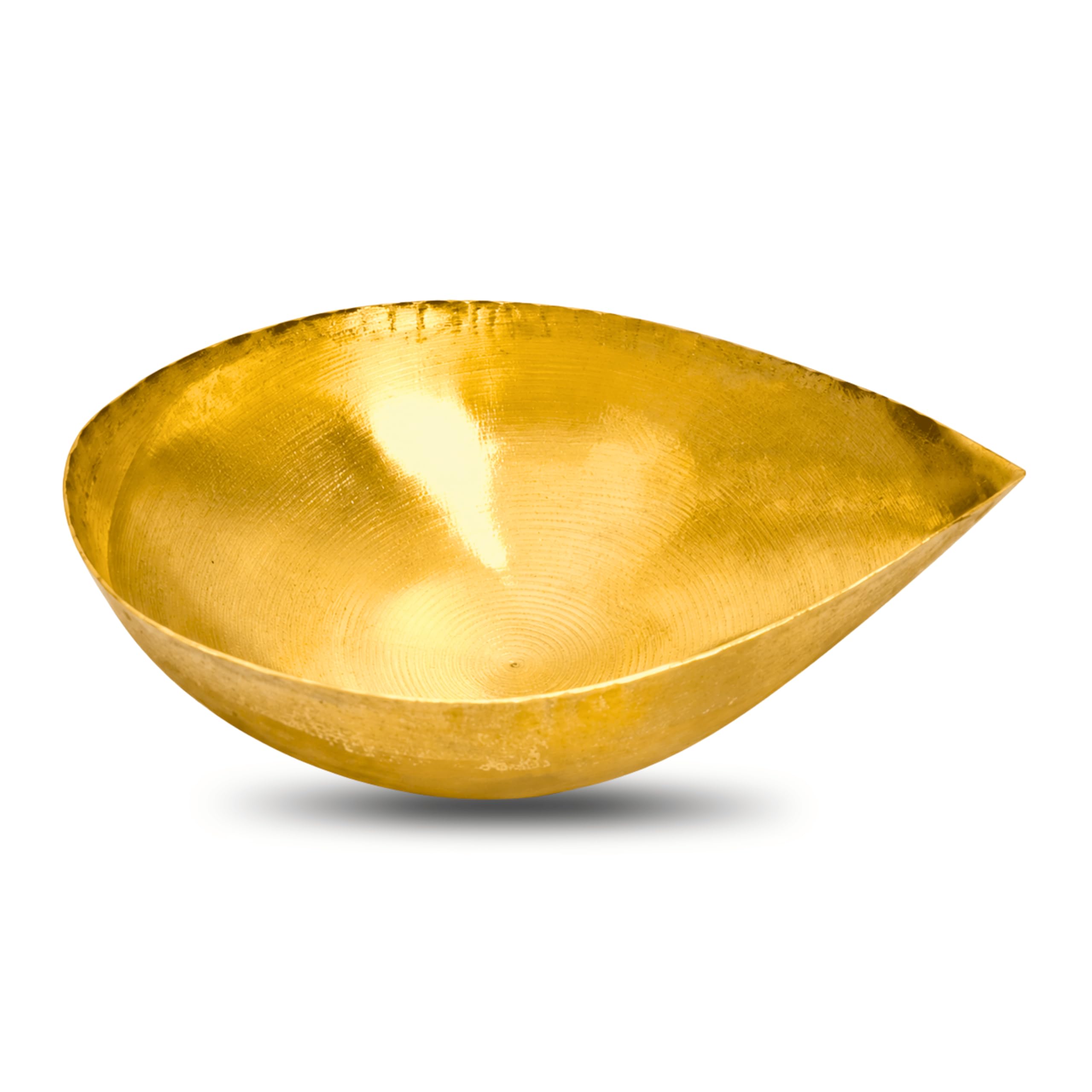 Brass Puja Lamp - HOKOYA Pital Diya -1