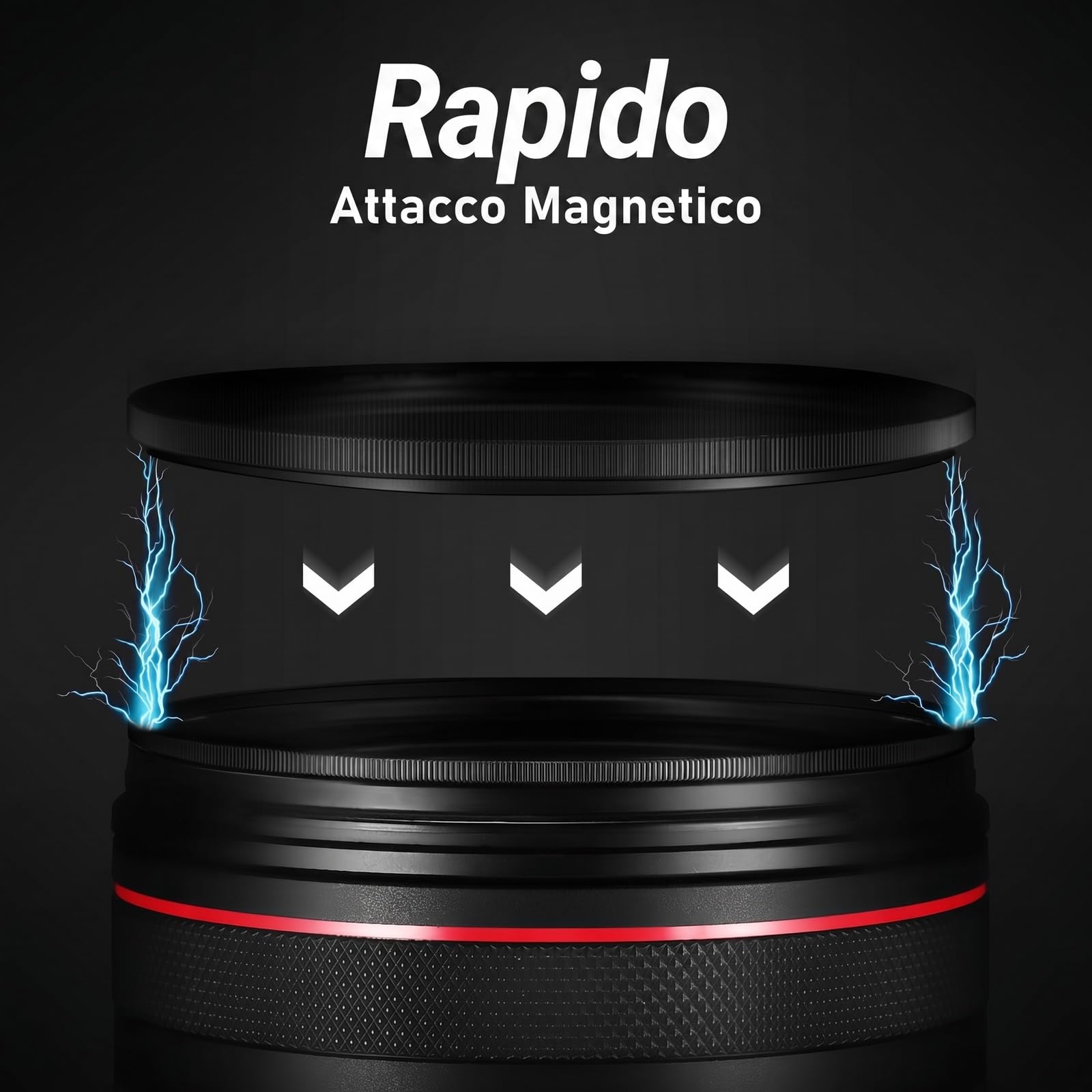 NEEWER Kit Filtro Magnetico 67mm,CPL+ND2-32 Variabile+Black Diffusion 1/4 Filtro Per Effetto Mist Cinematic+Copriobiettivo+Anello Adattatore,Filtri Polarizzatore Circolare e Densità Neutra Impilabili