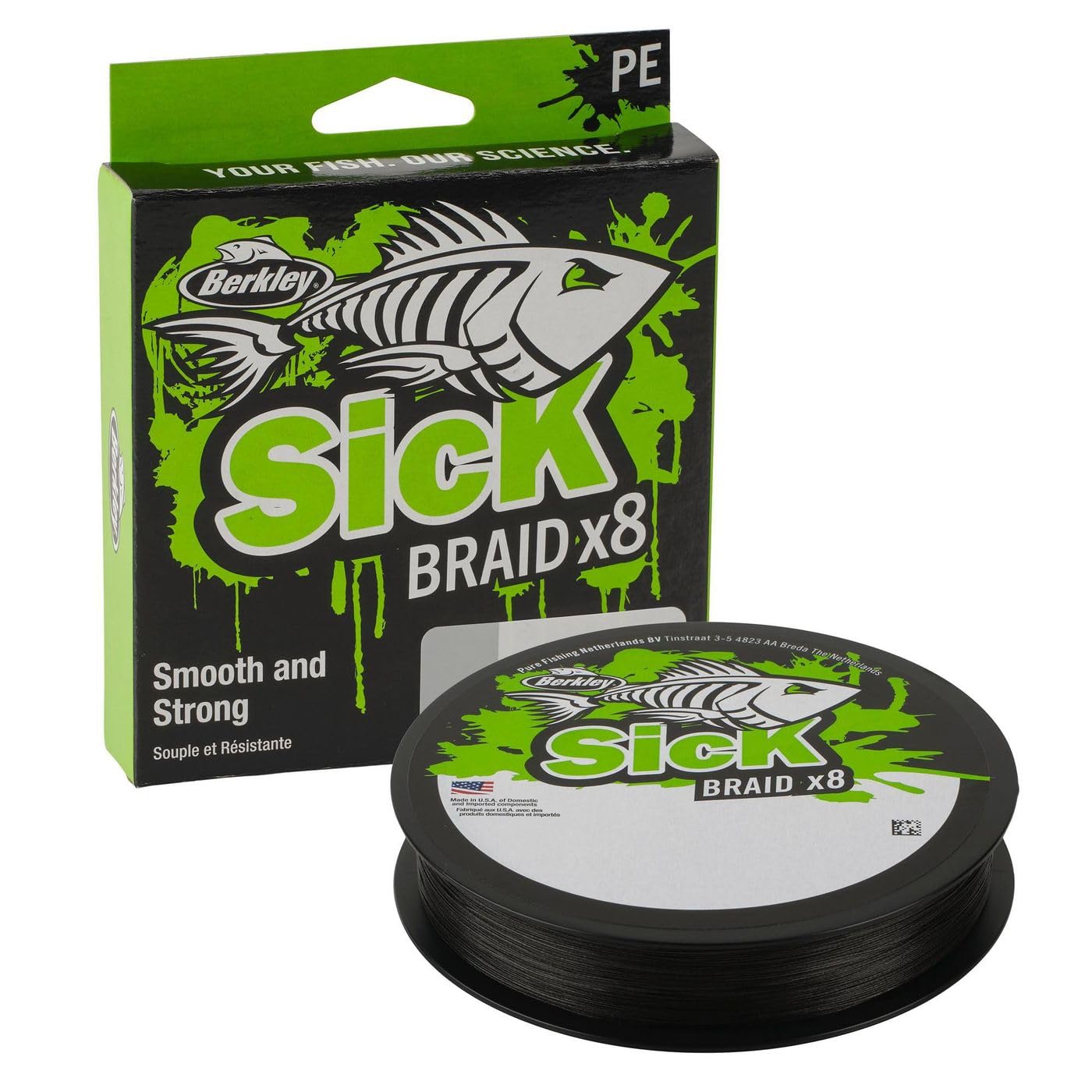 Berkley Sick 150 M Braided Line 0.100 mm