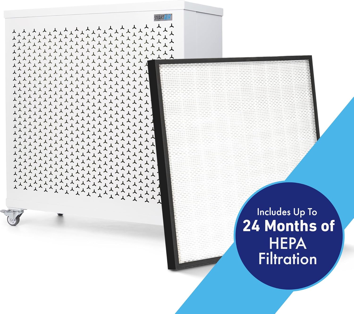 Smart Air (aka Smart Health) Blast Mini Genuine Replacement HEPA Filter – 99.97% Particle Filtration, Genuine Filter for Smart Air Blast Mini Air Purifier
