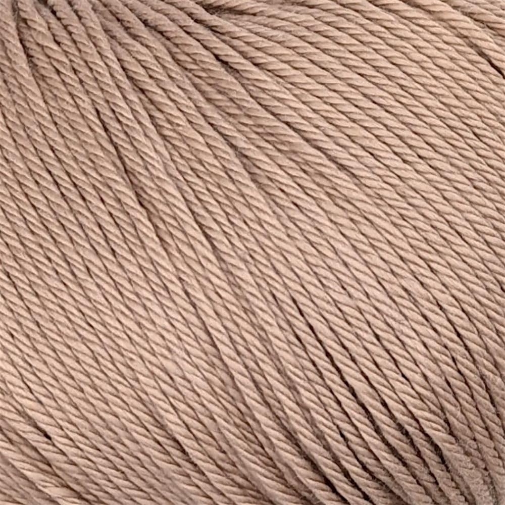 100% Cotton Double Knitting Yarn - Soft, Matte Finish - Lightweight & Breathable - Ideal for Summer Garments, Baby Items & Accessories - 50g - Simply Cotton DK 163 Husk