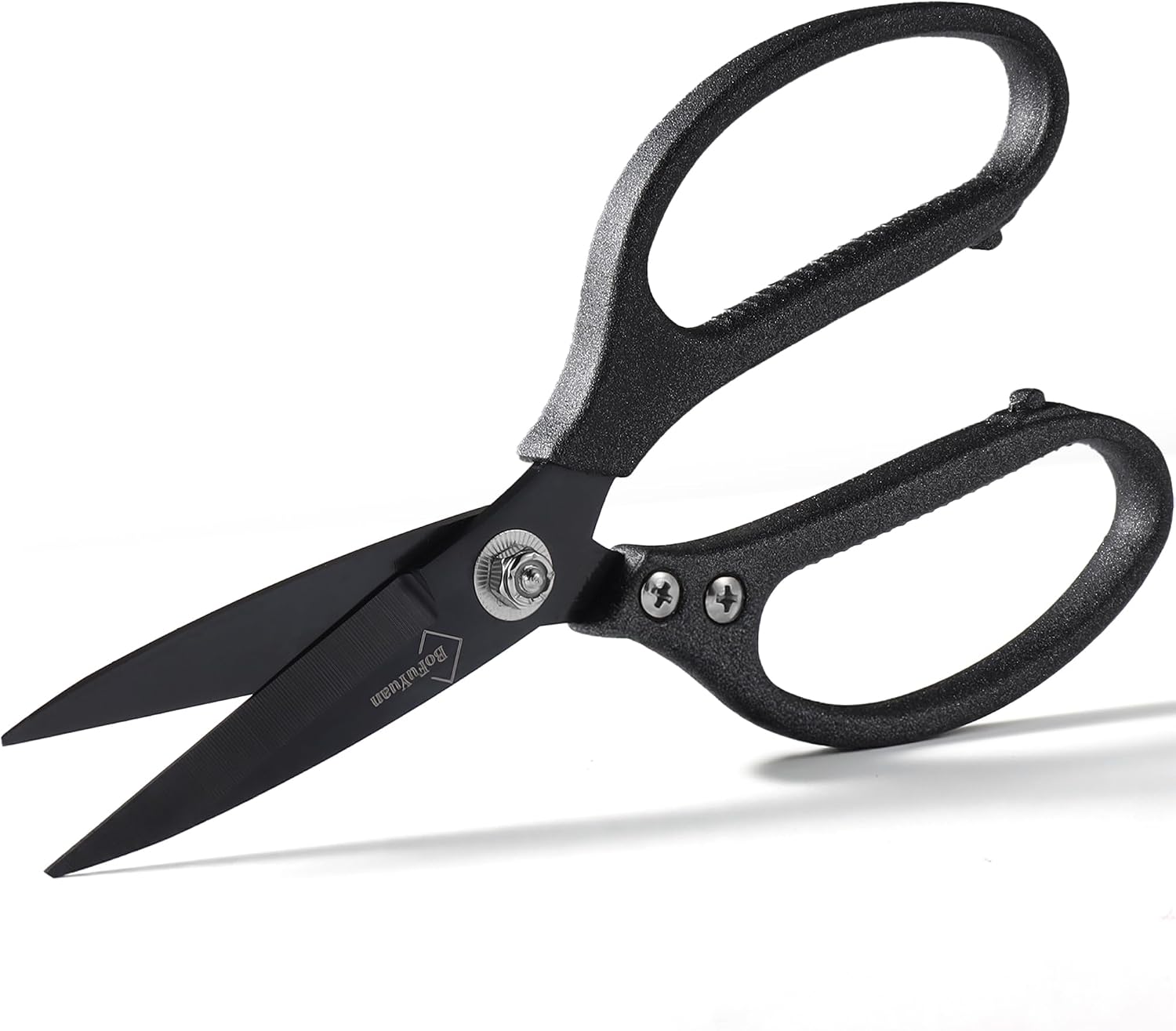 BoFuYuan Heavy Duty Scissors for Cutting Carpet Cardboard Leather Fabric