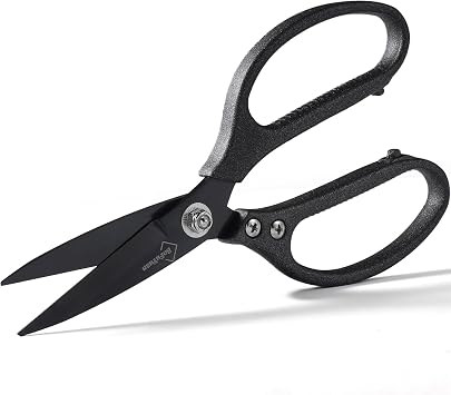 BoFuYuan Heavy Duty Scissors for Cutting Carpet Cardboard Leather Fabric