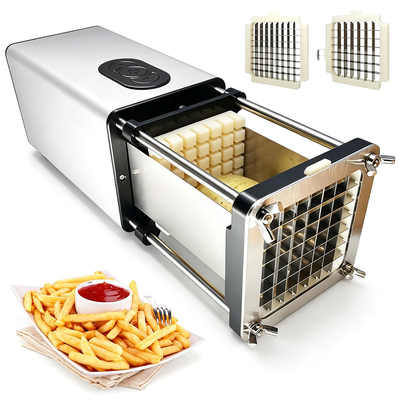 Gaoyongyong Professional Electric Potato Slicer & French Fry Cutter Machine