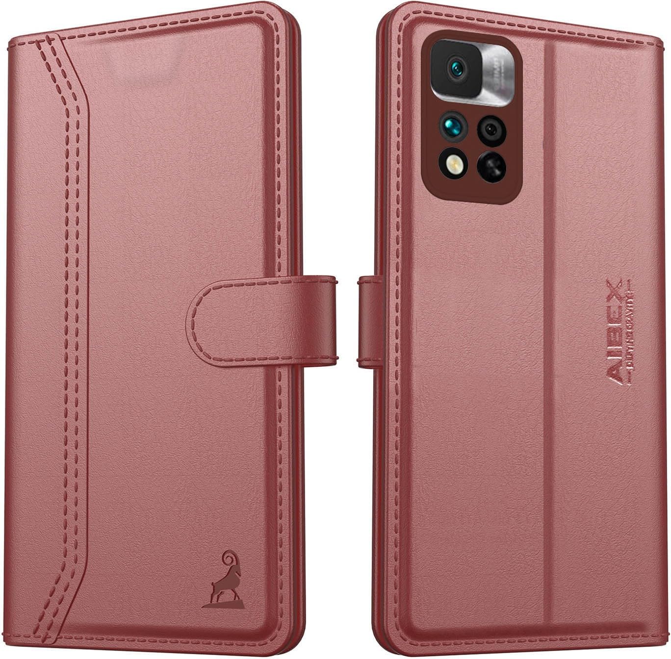 AIBEX ® Xiaomi Redmi 11i 5G / Redmi 11i 5G Hypercharge Flip Cover Leather Finish | Inside TPU with Card Pockets | Wallet Stand | Complete Protection Flip Case Brown (B09Q678GYM) Amazon Price History, Amazon Price Tracker