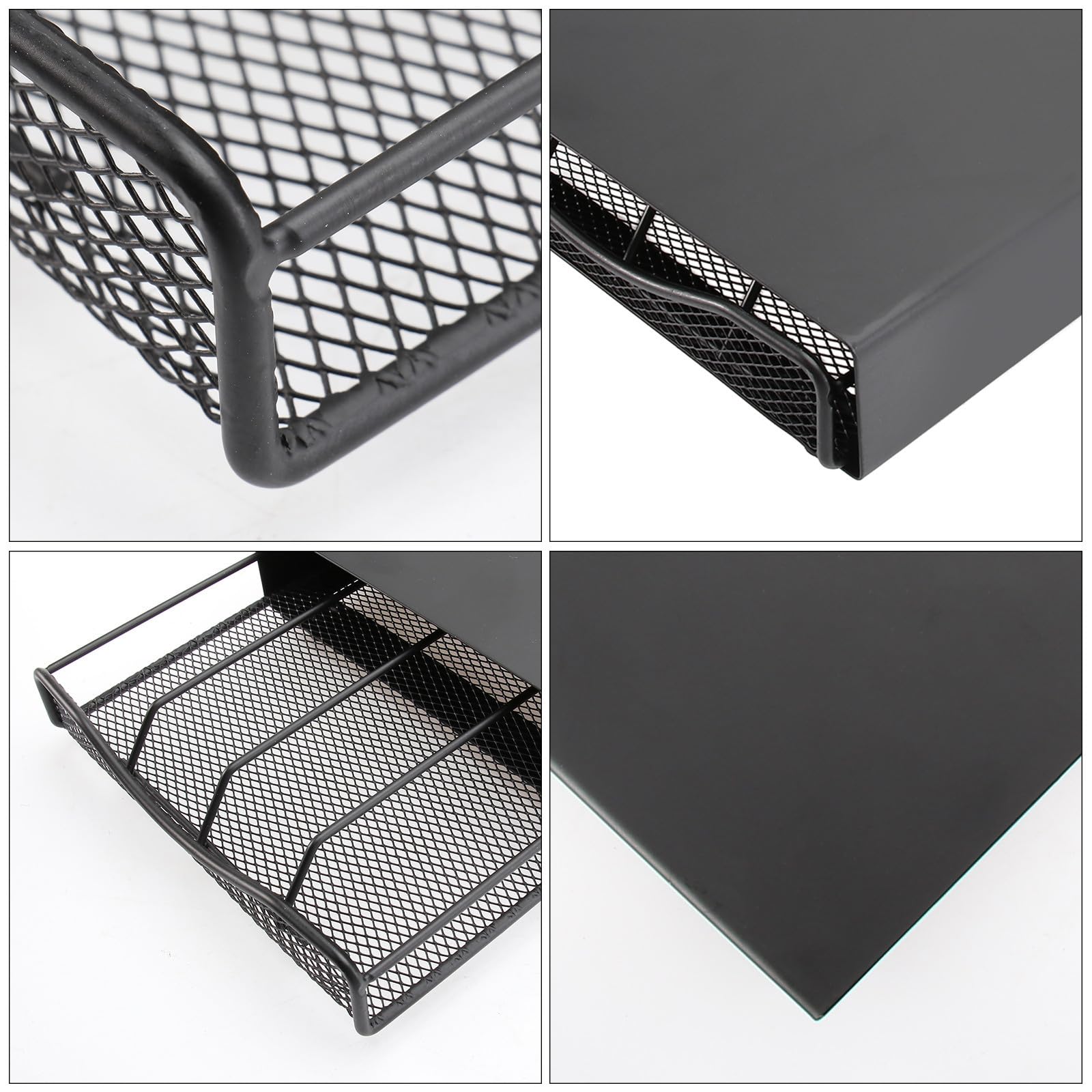 VICASKY Organizer per Capsule Caffè a Cassetto, , Ferro Nero