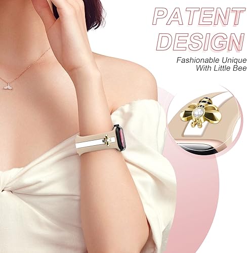 Miniatura 4 de Paquete de 3 correas deportivas de diseño compatibles con Apple Watch de 1.496 in, 1.575 in, 1.614 in, 1.654 in, 1.732 in, 1.772 in, correas de