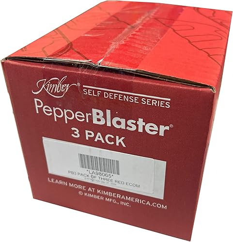 Miniatura 7 de Kimber Self Defense Less-Lethal PepperBlaster 3 - (3 unidades) - Rojo
