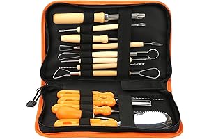 14-Piece Halloween Pumpkin Carving Kit for Adults and Kids