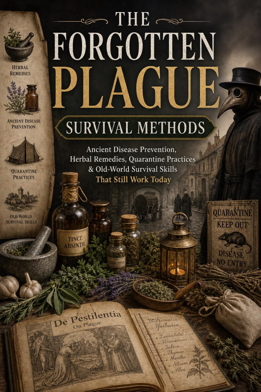 The Forgotten Plague Survival Methods: Ancient Disease Prevention, Herbal Remedies, Quarantine Practices & Old-World Survival Skills That Still Work Today