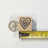 Vista 6 de Valentine's Hearts Rubber Stamps