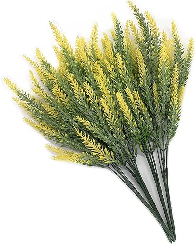 Vista 62 de Cattree - Arbustos artificiales, hierba de plástico, plantas artificiales para boda, interior, exterior, hogar, jardín, terraza, cocina, oficina