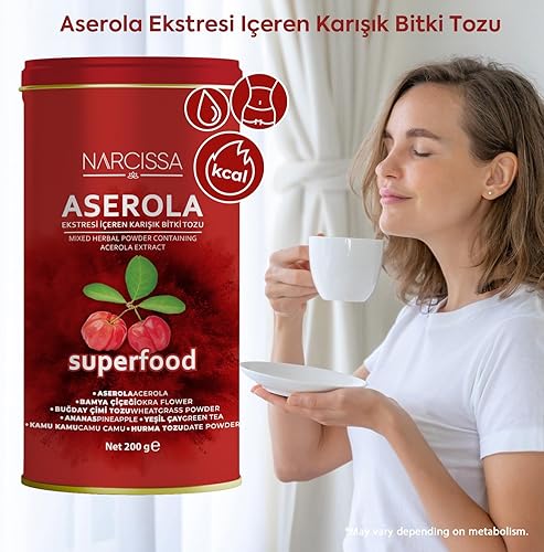 Miniatura 5 de Polvo de hierbas mixtas que contiene extracto de acerola - Edema natural y reductor de hinchazón para la salud digestiva e imuna, deal Detox