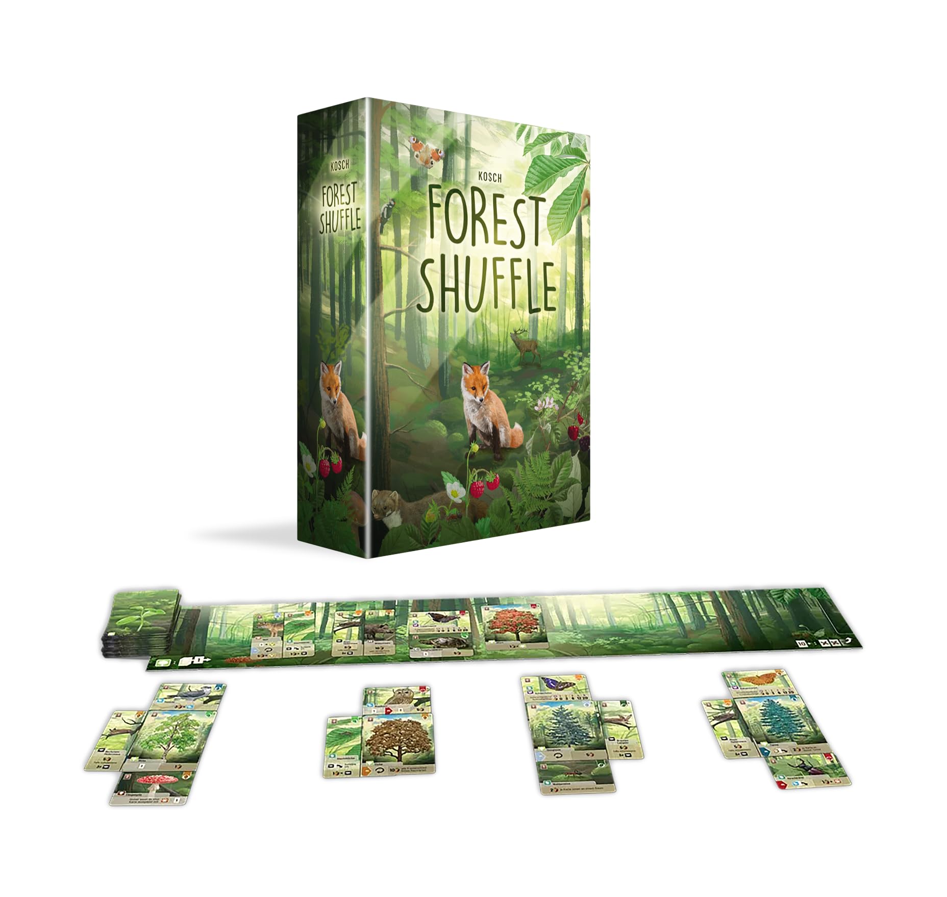 Asmodee - Forest Shuffle - Gioco da Tavolo, 2-5 Giocatori, 10+ Anni, Edizione in Italiano