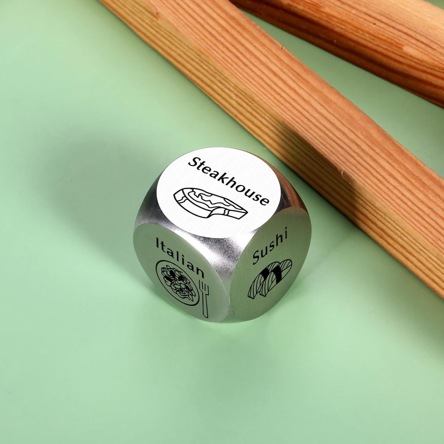 for Mom, Food Dice for Mom, 11th Anniversary Wedding Food Decision Dice Gift for Husband Wife, Funny Decider Couple Date Night Gifts for Boyfriend Girlfriend Wife Husband
