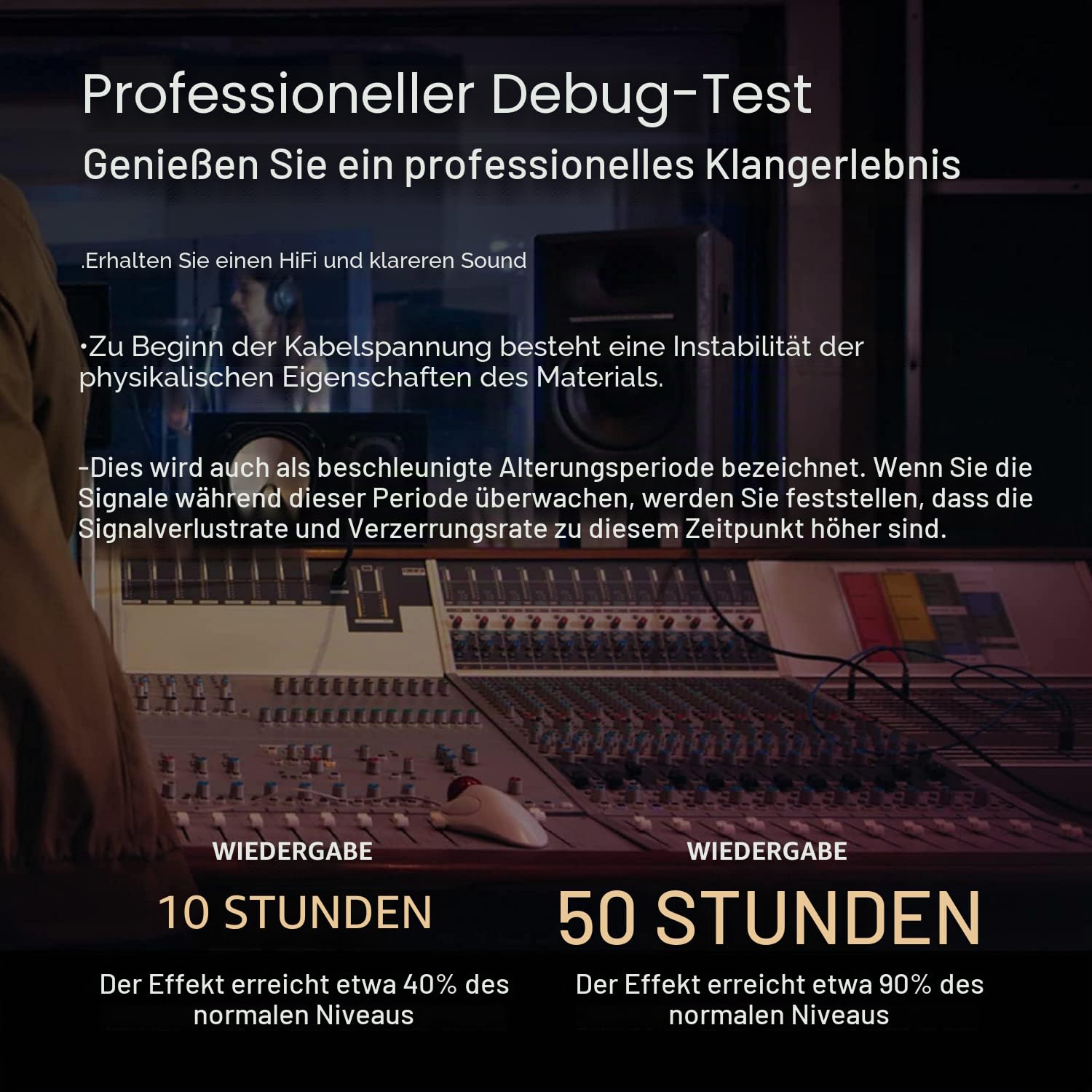 SKW Audiophiles Audio Kabel 3.5mm Klinke auf 2 Cinch Y Splitter Stereo Audio Kabel (5M, Schwarz)