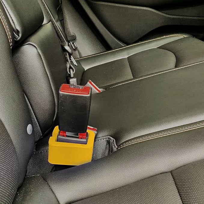 Booster para cinturón de seguridad amarillo 3 unidades miniatura 2