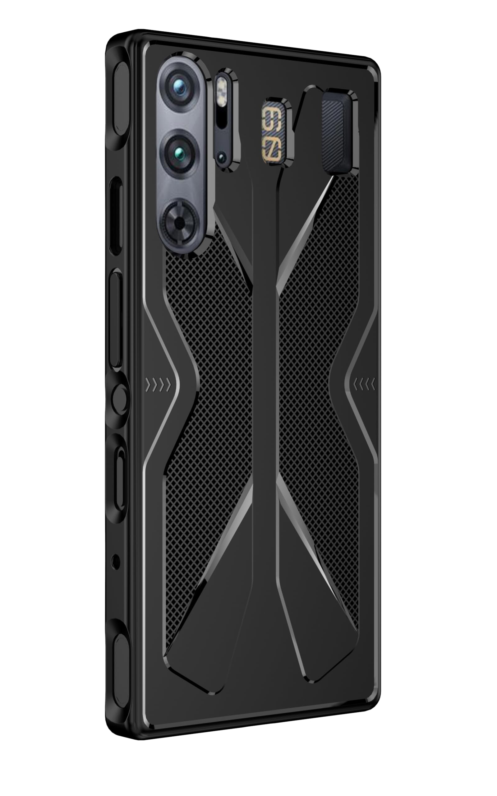 GIOPUEY Hülle Für Nubia Red Magic 9 Pro – Transparent, Stoßfest Aus PC & TPU