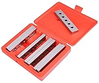 Vista 6 de Accusize Industrial Tools Juego de paralelas de precisión para maquinista de 1/2" de espesor, 4 pares, EG02-0410