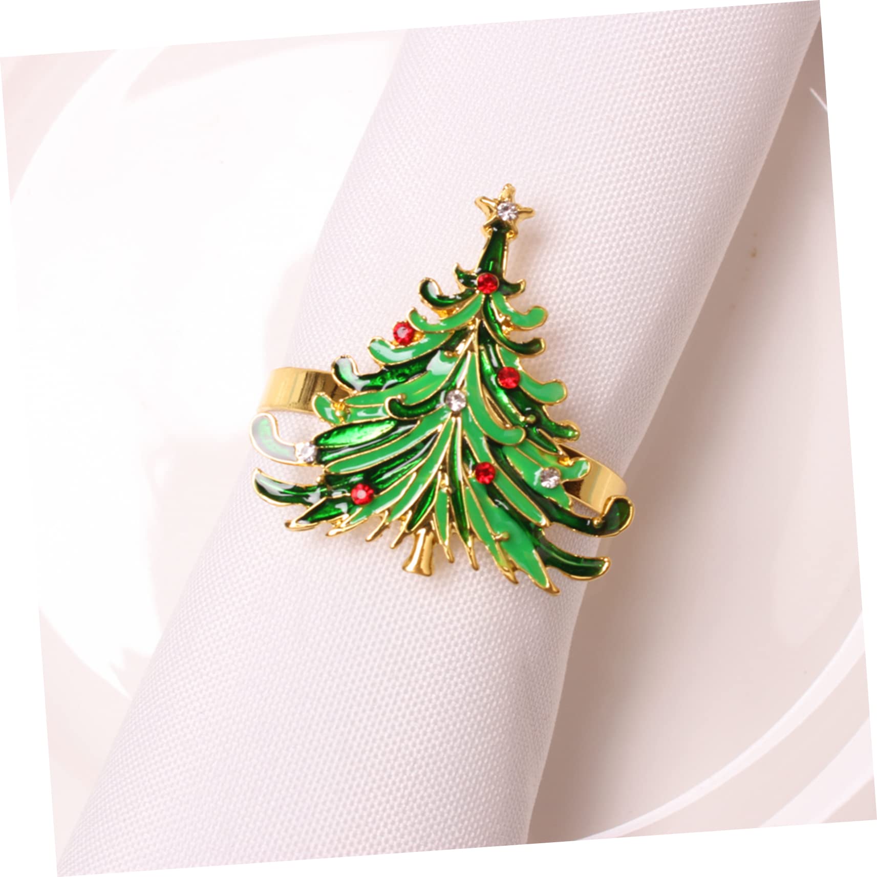 Ciieeo 3 Set Di Fibbie Porta Tovaglioli Per Albero Di Natale Decorazioni Eleganti Per Feste Del Ringraziamento E 6 Pezzi * 3
