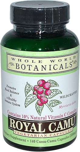 Whole World Botanicals Royal Camu 140 Cápsulas