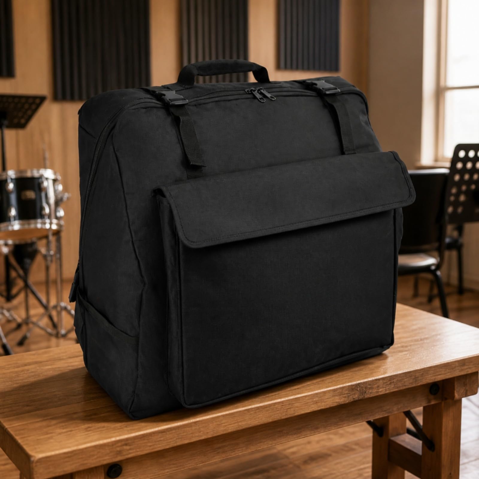 Aufbewahrungstasche mit dertasche strapazierfähig tasche geräumig Instrumententasche für Musiker, Musikunterricht, Proben
