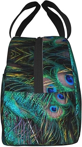 Miniatura 7 de Bolsa de almuerzo reutilizable con aislamiento para mujeres y hombres impermeable lonchera térmica para el trabajo oficina viajes picnic