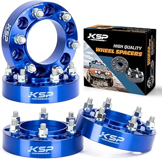 KSP 6X5.5 Wheel Spacers Fit for Tacoma 4runner, 1.5 inches Forged Hub Centric Adapters Kits fit 6 Lug Wheel (Package of 4), 2 Years Warranty (B07DLX519N)