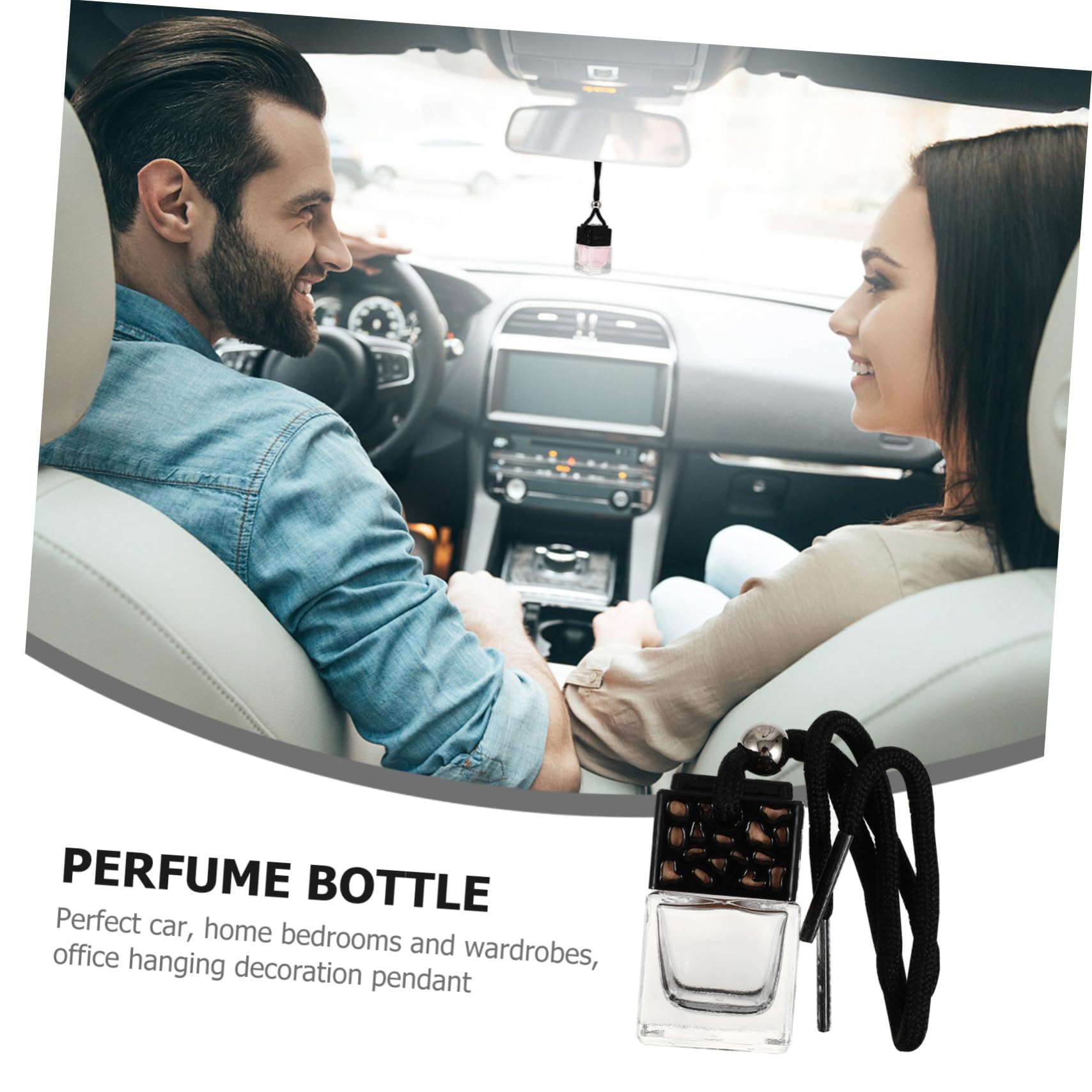 10stücke Nachfolgend Finden Sie Neuen Titel Für Ihr Produkt Der Genannten Anforderungen Entspricht Teiliges Nachfüllbare Auto Duftflakon Hängend Aromatherapie Flasche Für Auto