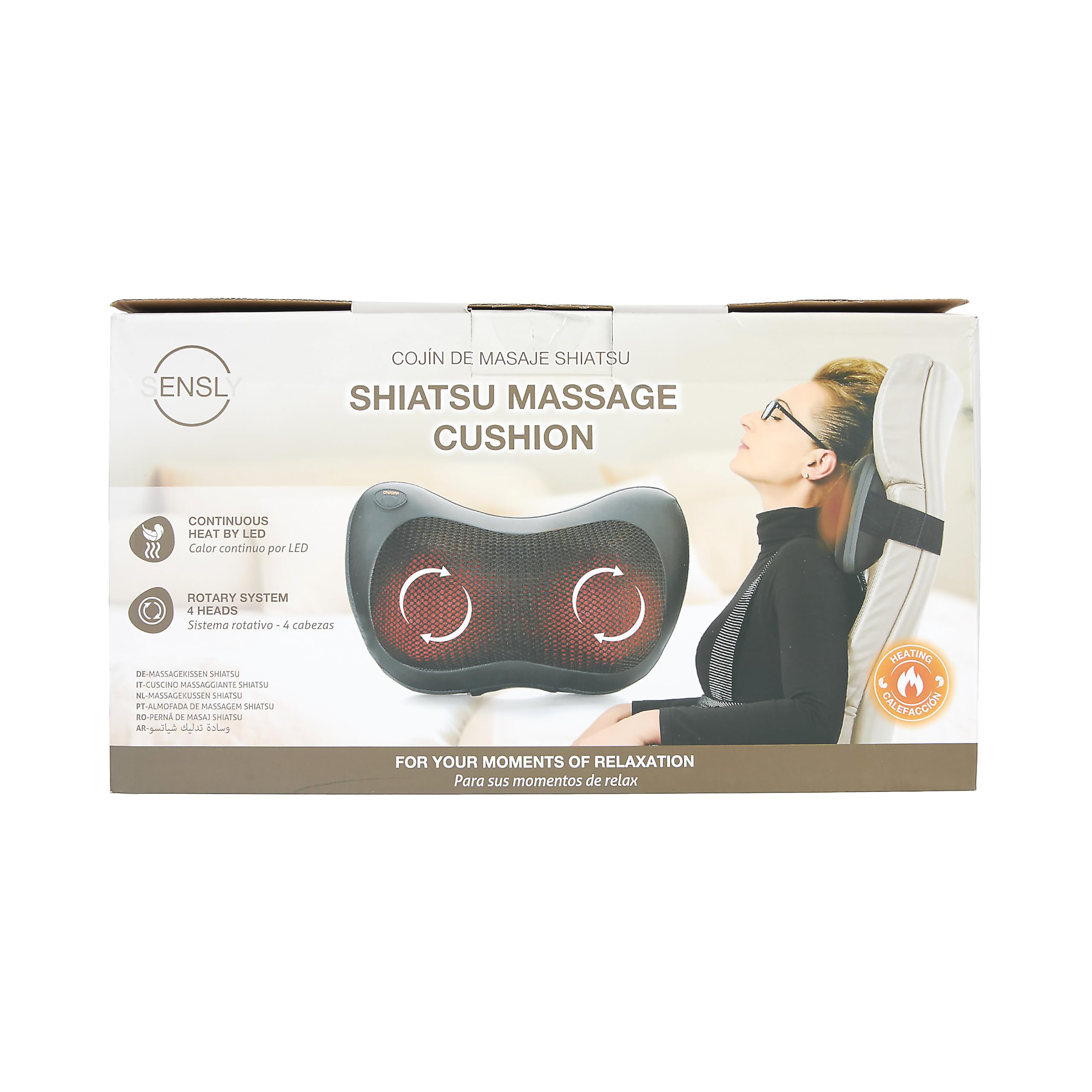 ALMOHADA MASAJE SHIATSU