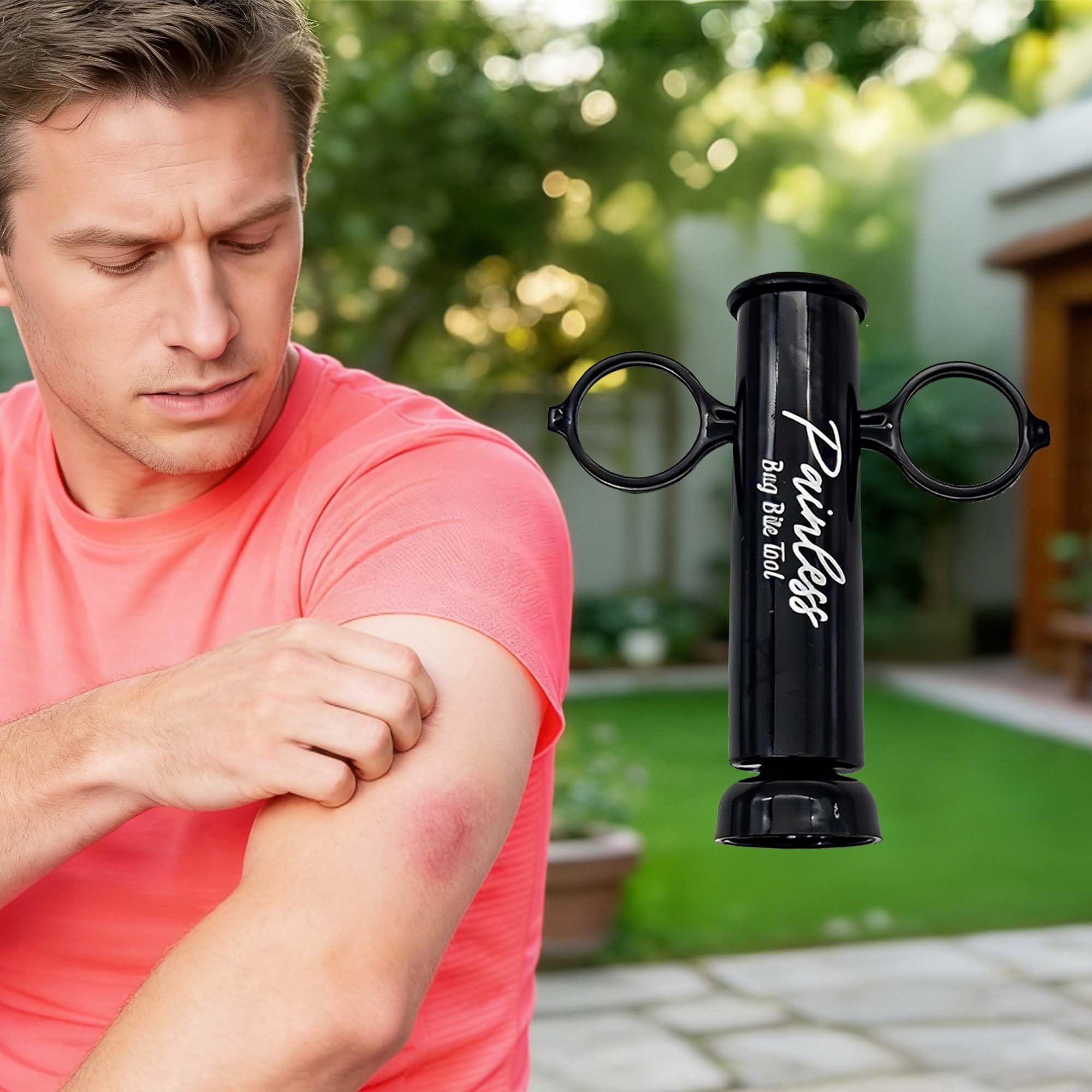 duoyif 2 Pièces Aspirateur pour piqûres de moustiques Venin D'urgence en Plein Air Pompe Premiers Secours Outil d'aspiration de piqûres de moustiques Pour randonnée et camping