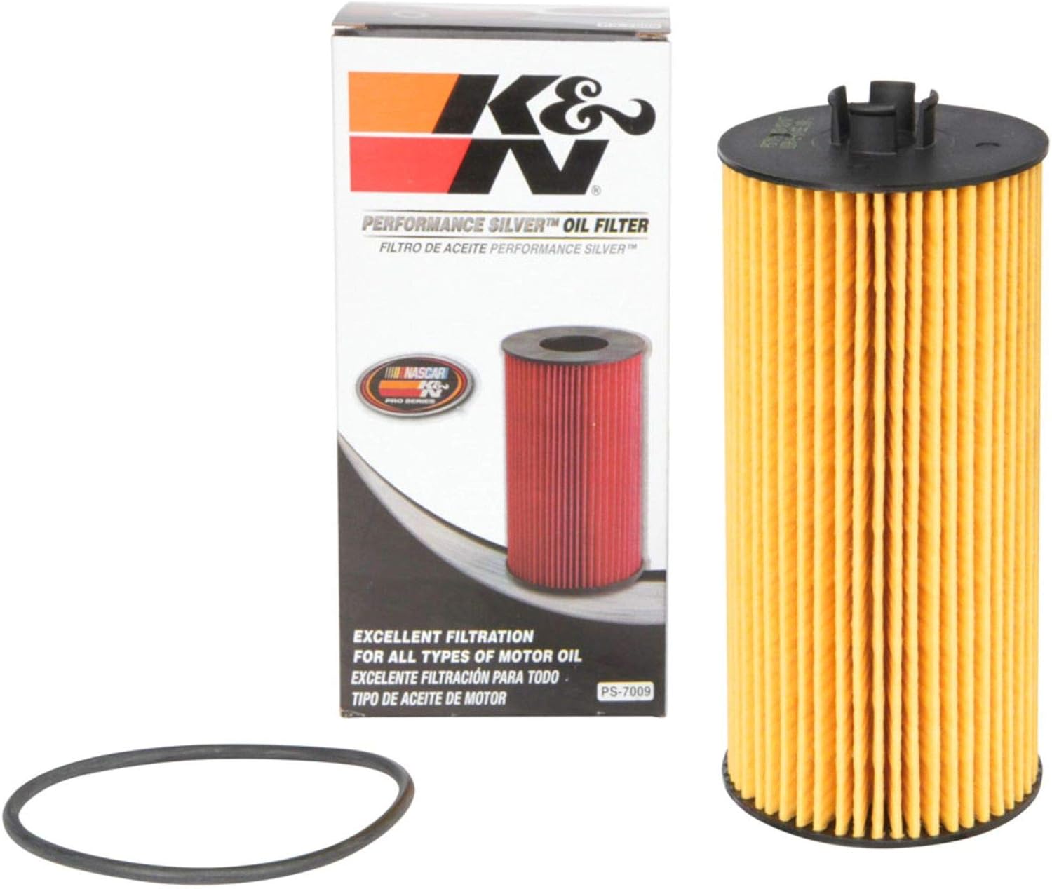 K&N Premium Oil Filter: Designed to Protect your Engine: Compatible with Select 2003-2010 FORD (Super Duty, E350, E450, F250, F350, F450, F550, Harley Davidson, Club Wagon, Excursion), PS-7009