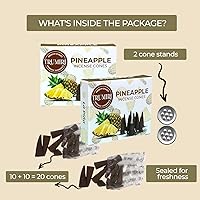 Vista 323 de TRUMIRI Copal Incense Cones - Total 20 Cone Incense - Dual Pack of 10 Insence Cones - Incense Cones Scented - Cone Incense Scents - Insense Cones