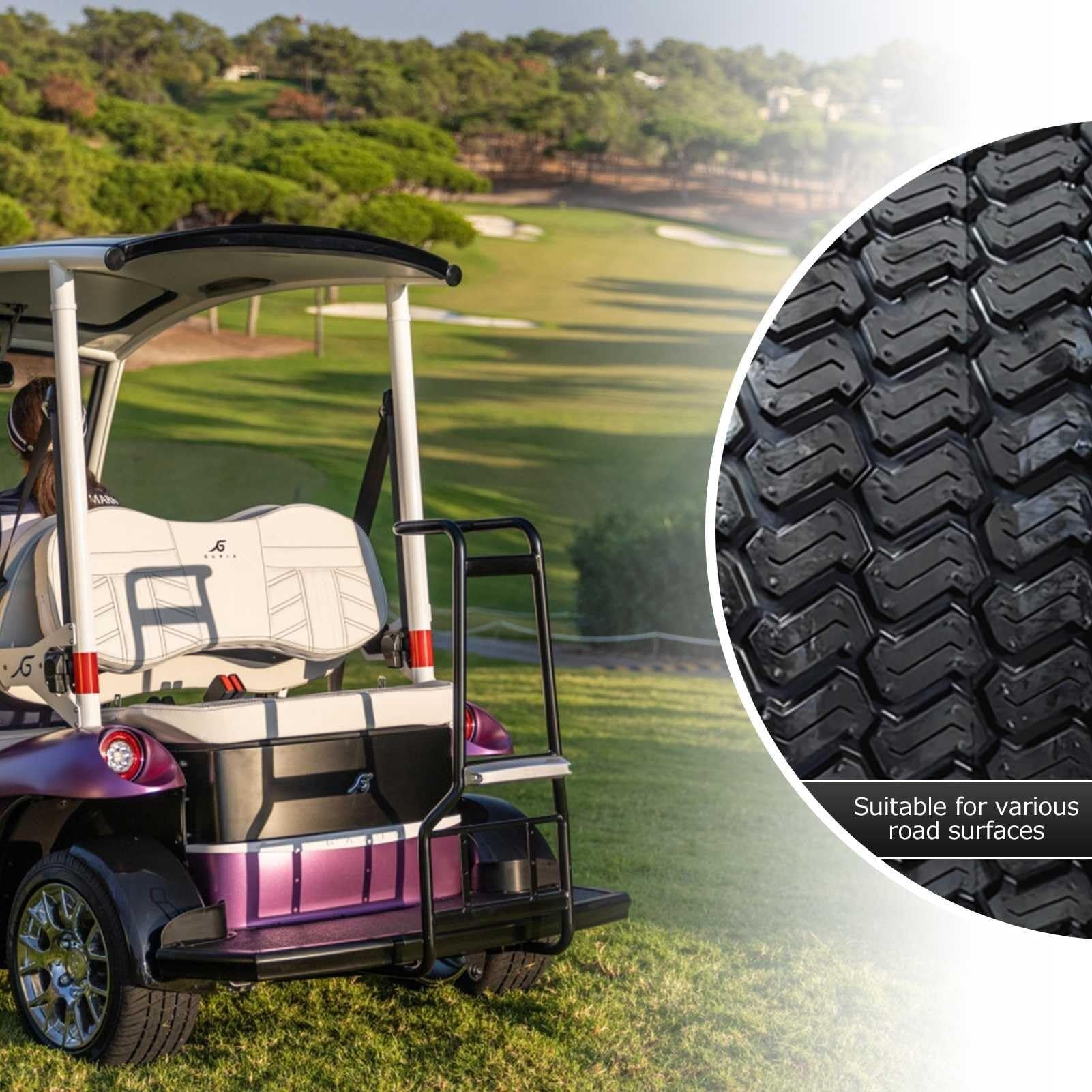 2 SZT. 18x8.50-8 Opona Bezduszna do 8-calowego Kosiarki i Wozidła Golfowego | 18/8.50-8 Wytrzymała Wersja Zamienna z 18 8.50 8 Wzmocnionym Bokiem 300 kPa Maks Obciążenie