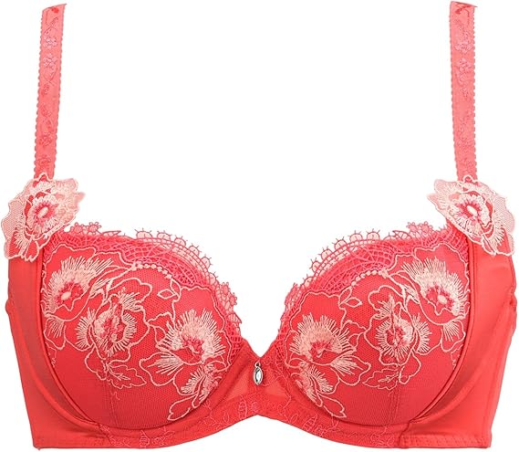 Amazon トリンプ Triumph ジュエリング 天使のブラ スリムライン 0033 ブラジャー M018 M018 ピンクグレープフルーツ C70 ブラジャー 通販