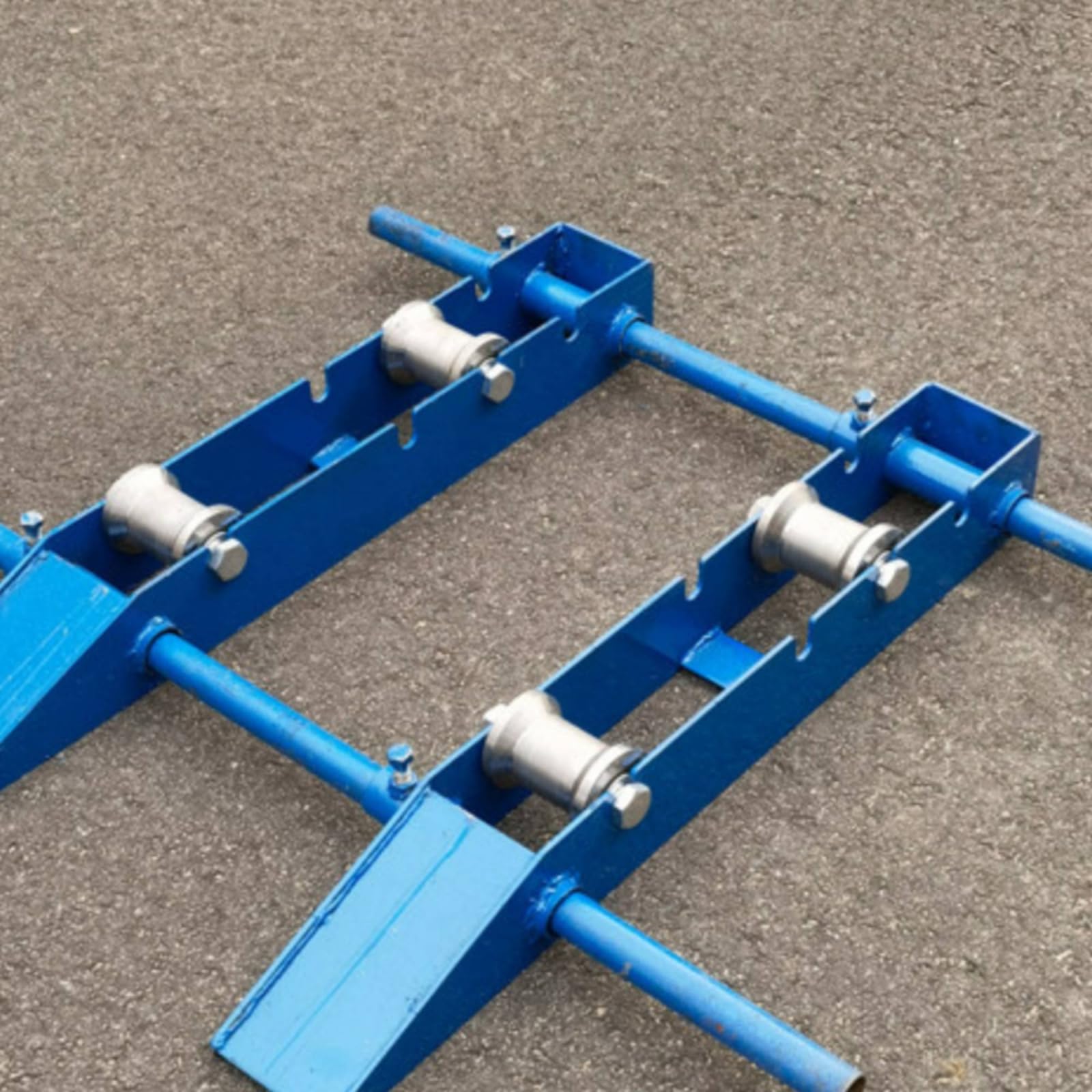 Rodillo Guía Cable Cilíndrico Rodillo Acero Metálico Polea para Instaladores, Taller, Pequeño 3-5 Toneladas