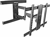 Vista 1 de StarTech.com TV Wall Mount for up to 80 inch (100lb) VESA Mount Displays - Low Profile Full Motion Universal TV Wall Mount Bracket - Heavy Duty