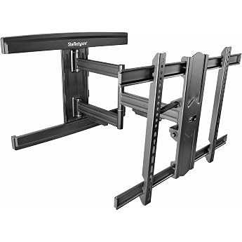 FPWARTS1 Single Arm TV Wall Mount Bracket for VESA TVs up to 80" Steel, Black