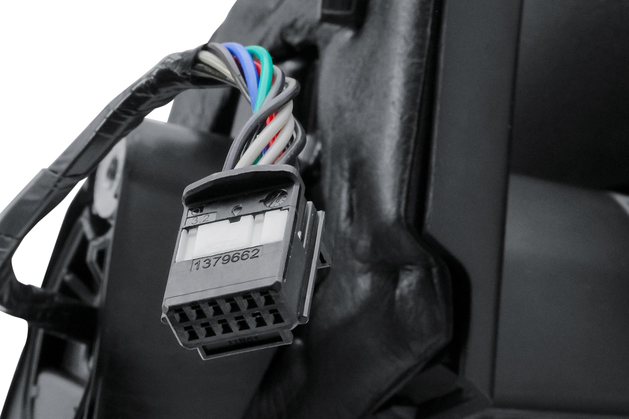 Espejo exterior derecho lado pasajero electrico y calefactable plegable manual con cubierta texturizada trasera para Renault Kangoo Nissan Townstar Mercedes Citan 2023-2026