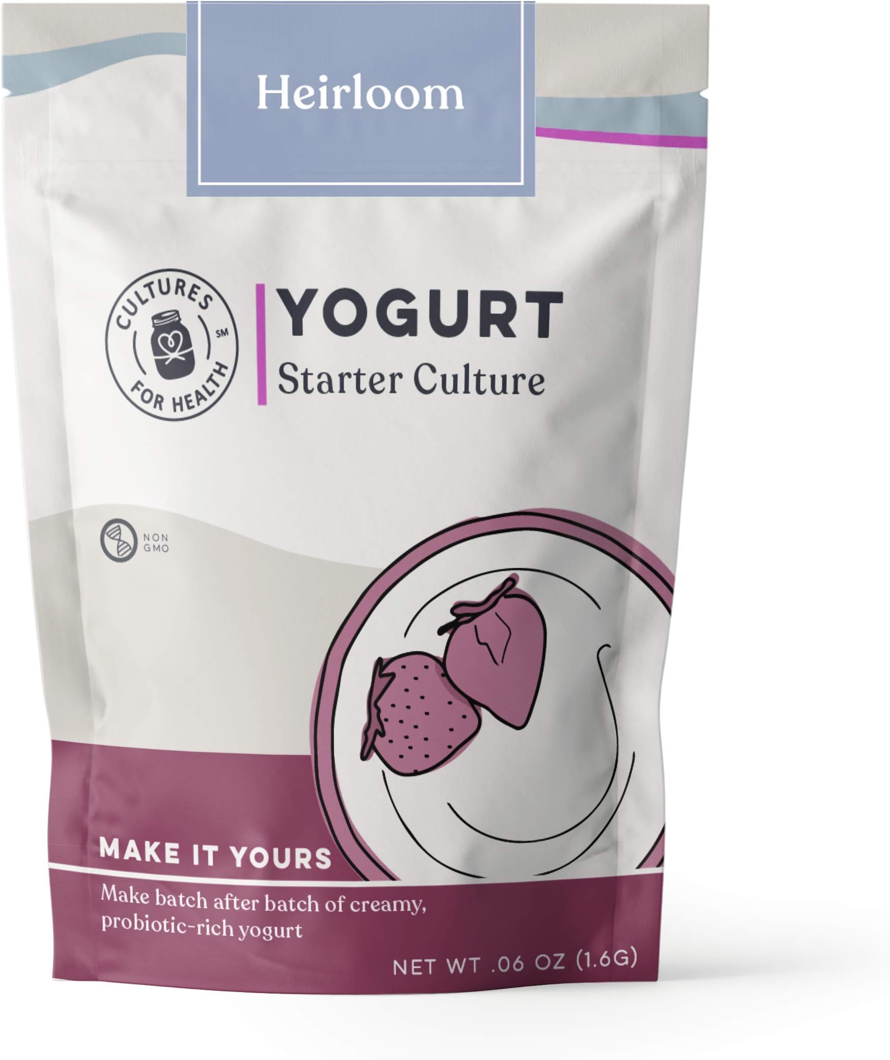 Cultures for Health Heirloom Yogurt Starter Culture | 3 Packets Scandinavian Yogurt Starters: Matsoni, Piima, & Viili | Gluten Free, Non-GMO, Probiotic Yogurt | No Yogurt Maker Required