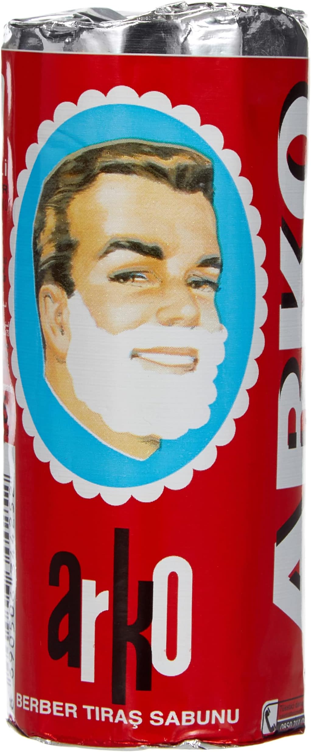 Arko Shaving Cream Soap, 6 Pieces, 450 gram