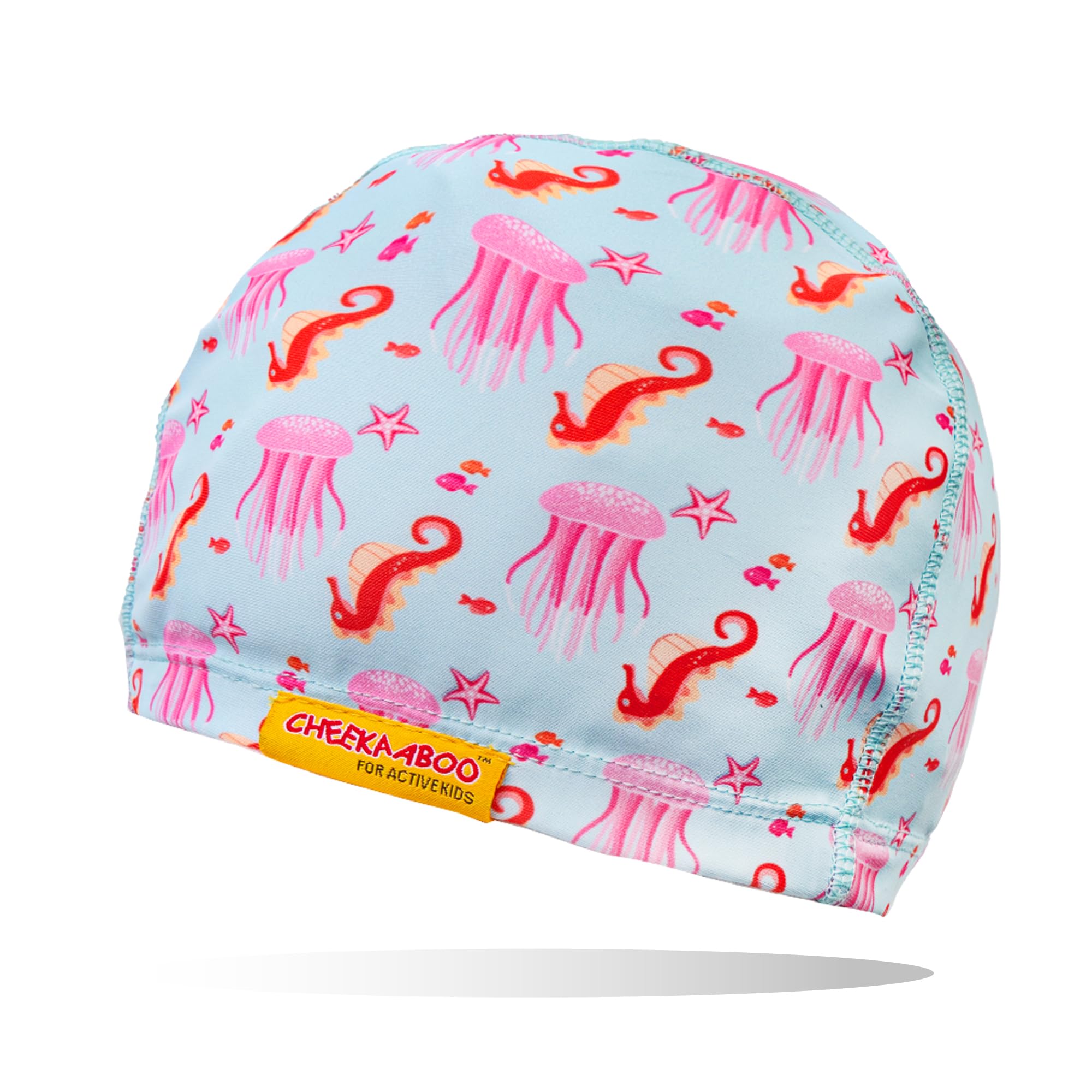 Kids Swim Cap | Soft Stretch Spandex Quick-Dry Fabric | Comfortable Toddler Swimming Cap…