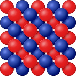 200 Pcs Colored Balls Table Tennis Balls Plastic Balls 40 mm 2.4 g Balls Entertainment Balls for Beer Party Decoration Competitive Games Sports Activities (Red and Blue)