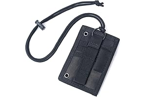 OTD Tactical ID Card Holder Neck Lanyard and Credit Card Organizer