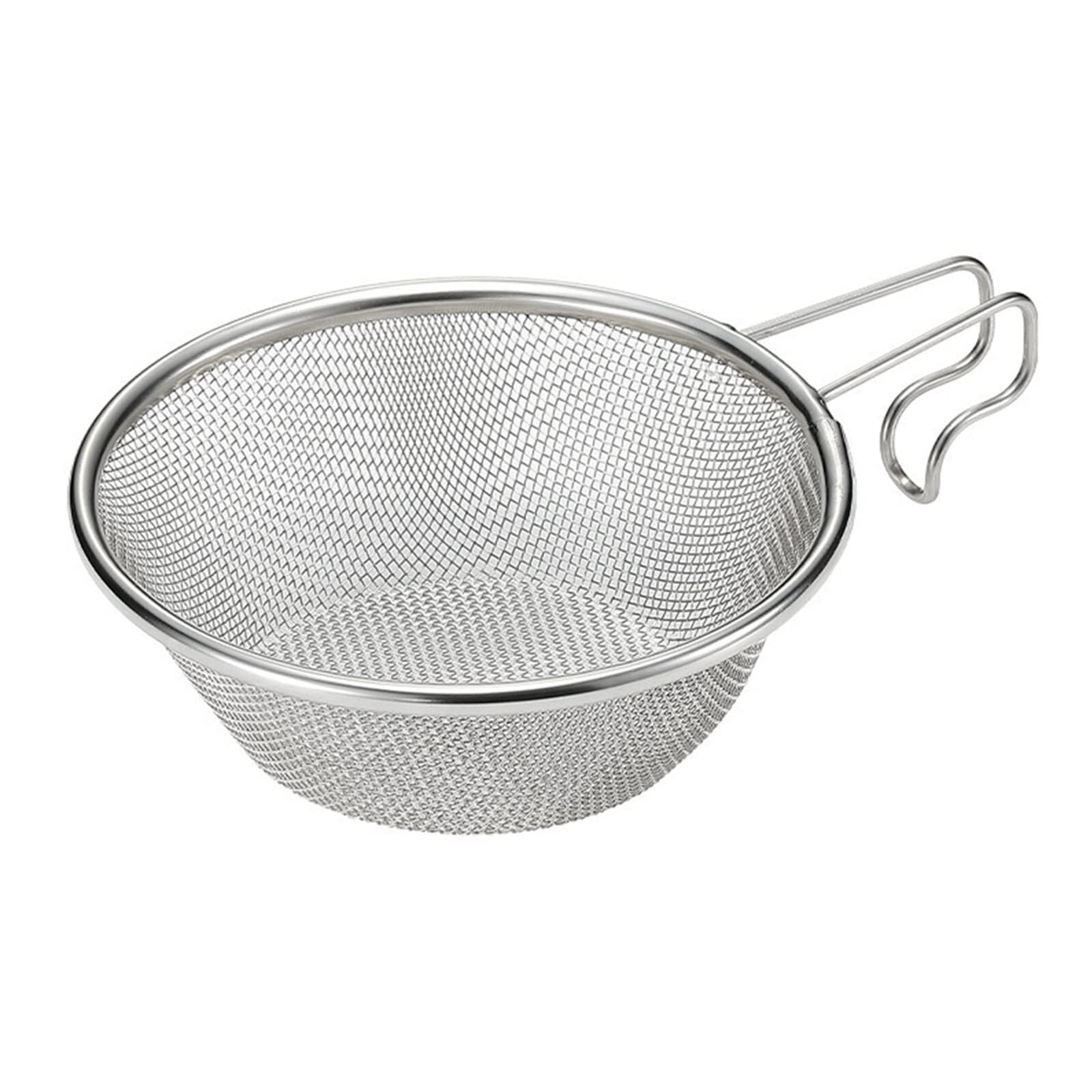 Sitko Kuchenne Durszlak Ze Stali Nierdzewnej Outdoor Camping Supplies Wędkarstwo Narzędzia Kuchenne Łyżka Do Odcedzania