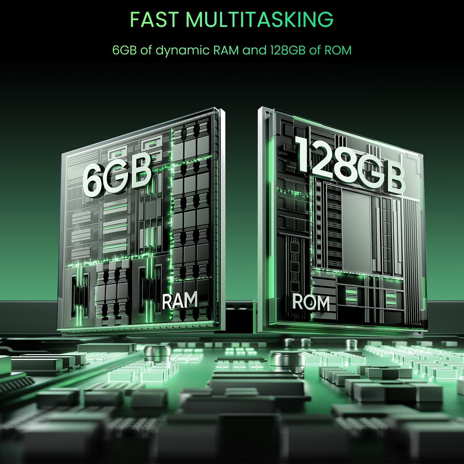 realme 14x 5G Smartphone 6+128GB, Peridot Green, 6.67-inch Screen, 120Hz Display, 5000mAh Battery, 50MP AI Camera, MediaTek Dimensity 6300, ArmorShell Protection, IP64