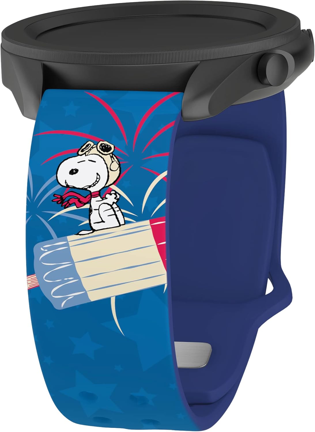 Affinity Bands Peanuts Patriotic HD Watch Band Compatible with Samsung Galaxy Watch